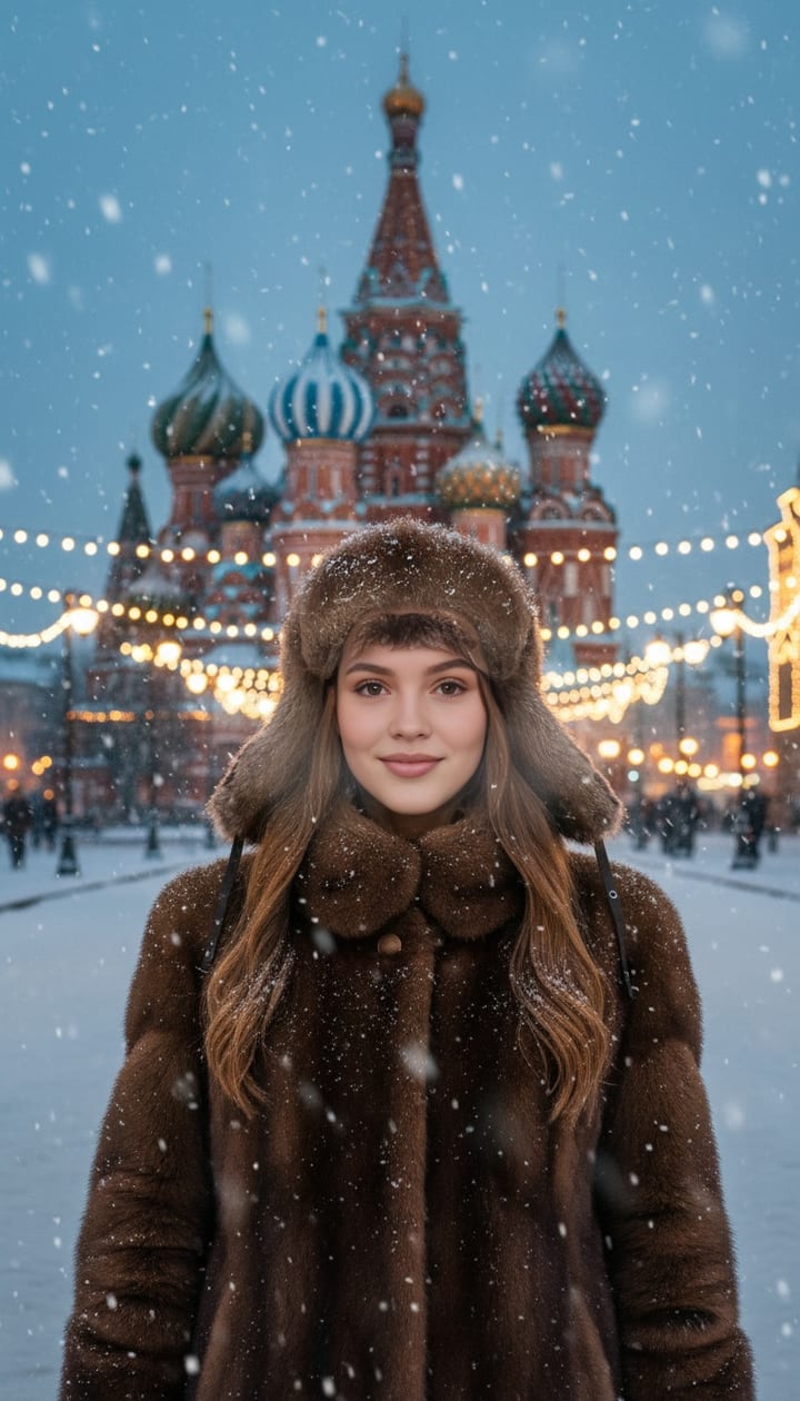 Видео-тренд «Русская зима» — пример ролика
