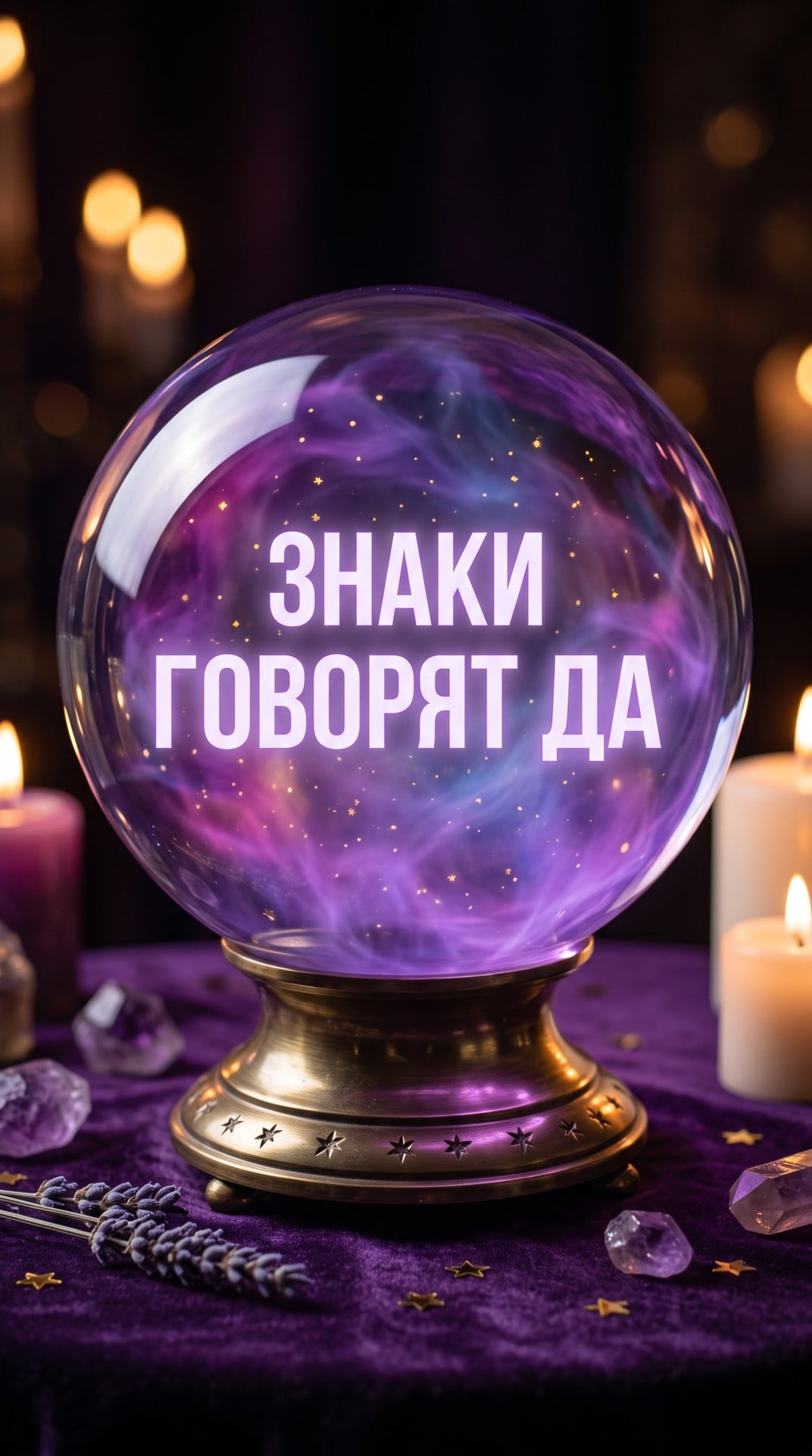Шаблон «ДА ИЛИ НЕТ🔮» — пример результата нейросети